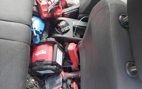 BPOL-FL: Bundespolizisten stellen mehr als 130 elektrische Werkzeuge sicher - Foto: presseportal.de