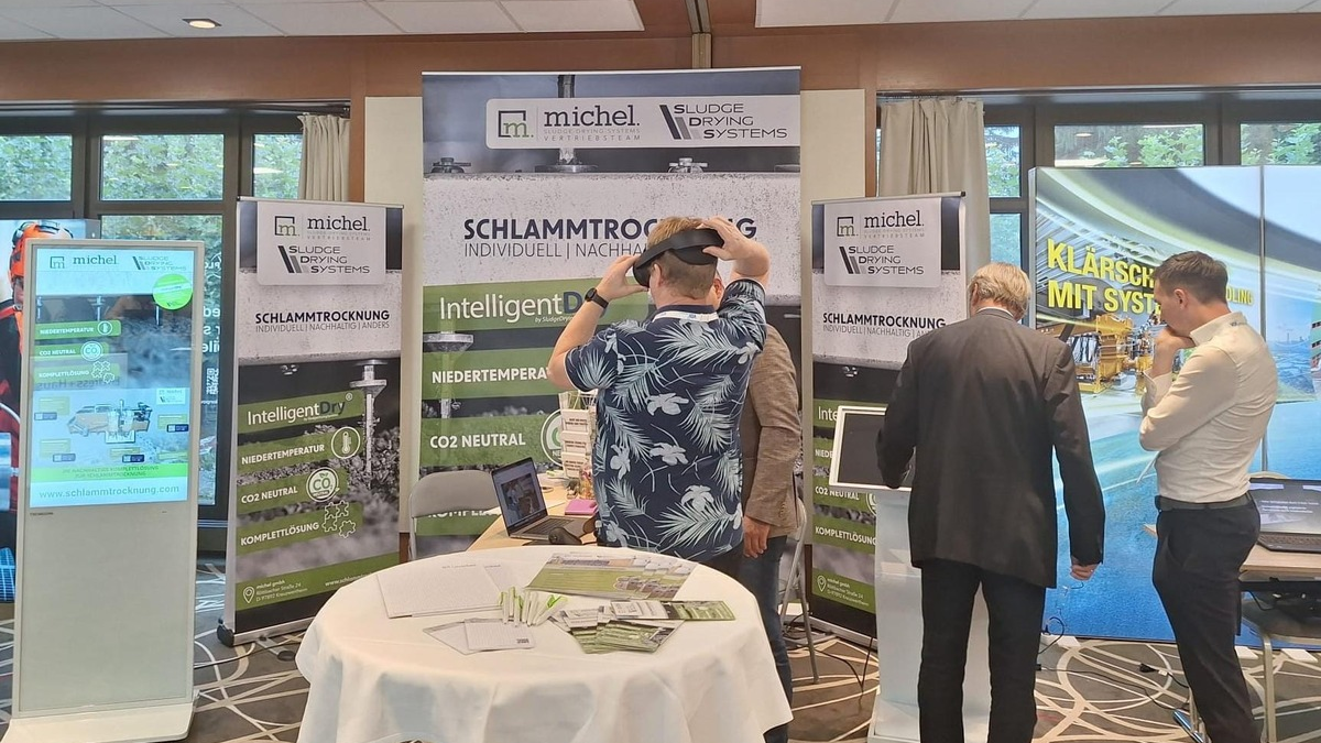 SDS und michel gmbh auf der 16. VDI-Konferenz: Klärschlamm kann mehr als man denkt - Foto: presseportal.de