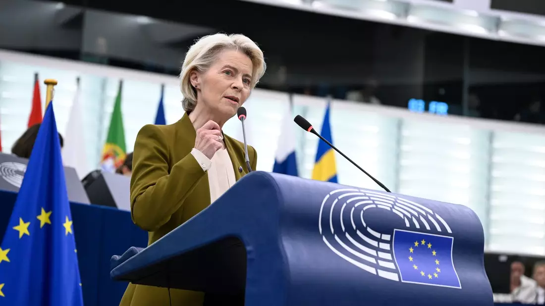 «Mir ist bewusst, dass es schwierig werden wird, Mehrheiten dafür zu finden», sagte EU-Kommissionspräsidentin Ursula von der Leyen bereits am vergangenen Mittwoch zu ihrem Plan. (Archivbild) - Bild: Pascal Bastien/AP/dpa