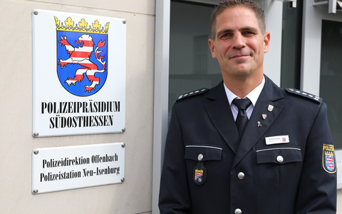 POL-OF: Timo Knapp ist neuer Leiter der Polizeistation Neu-Isenburg - Foto: presseportal.de