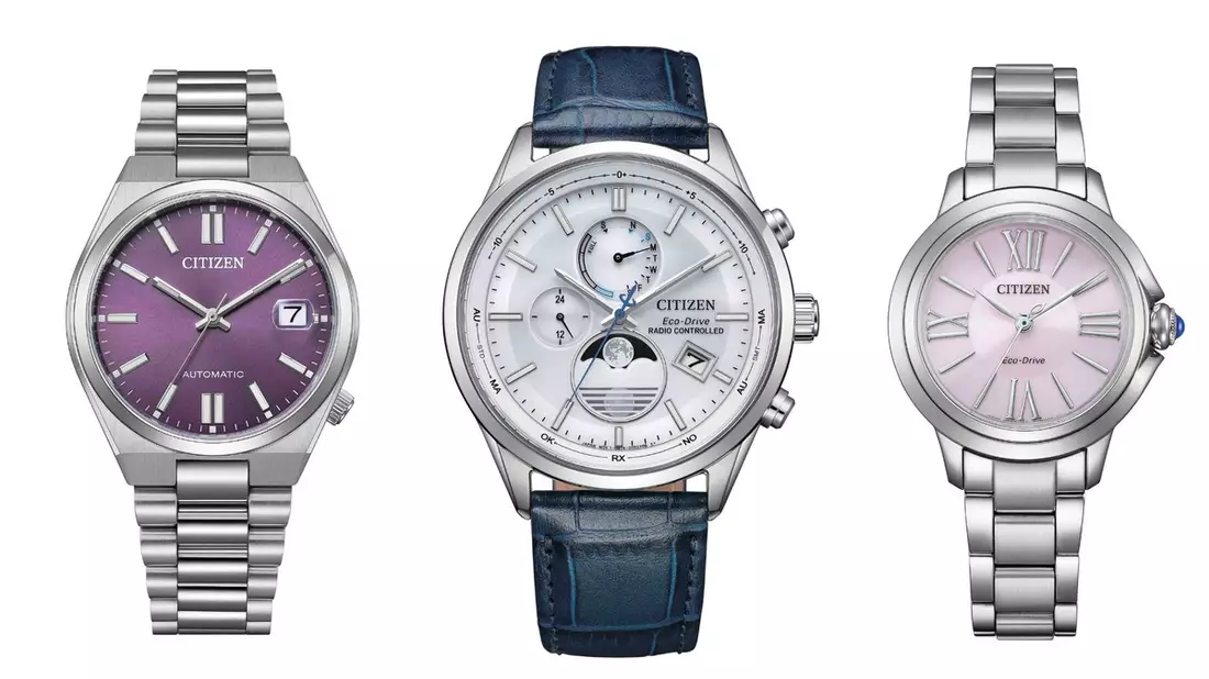 Damen, Herren, Unisex: Uhren für jedes Handgelenk / CITIZEN TSUYOSA 37, Mondphase & Citizen L - Bild: presseportal.de
