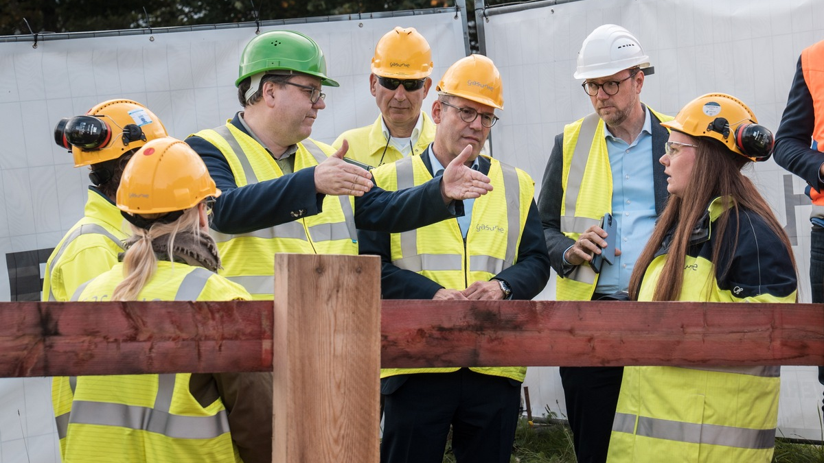 Gasunie sorgt für blauen Himmel über der Nordheide - Foto: presseportal.de
