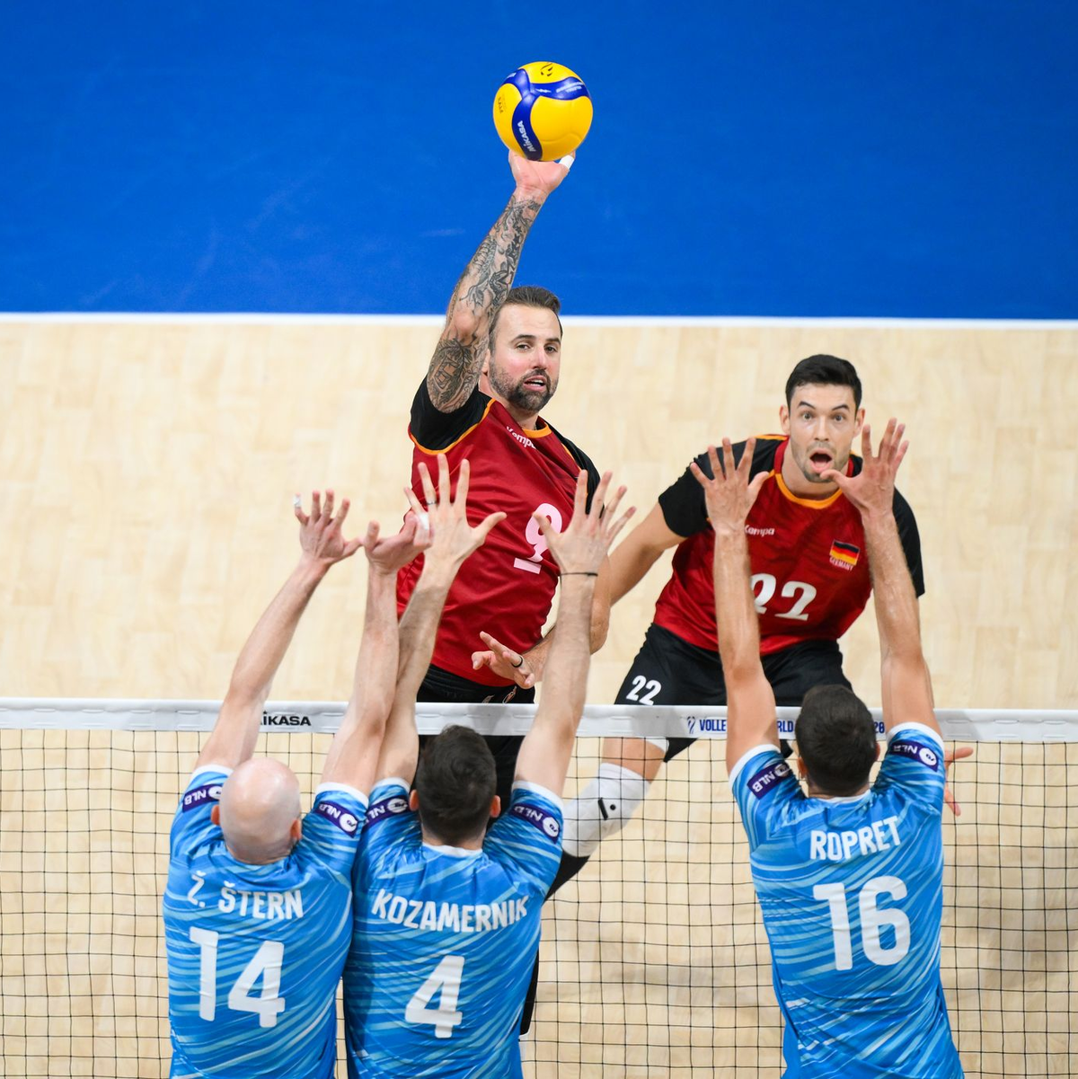 Grozer konnte das Team nicht wie gewohnt mitreißen. - Foto: volleyballworld/dpa
