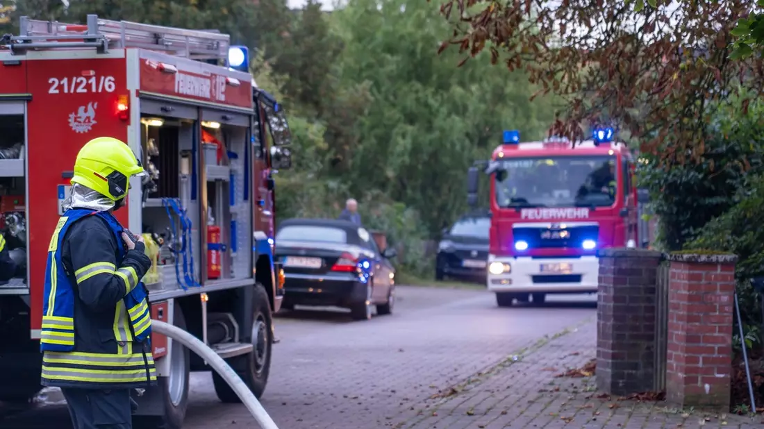 FW Flotwedel: Feuerwehren üben Ernstfall im AllerHaus in Langlingen - Bild: presseportal.de