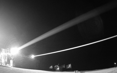 Laser-Luftabwehrsystem «Iron Beam» - Foto: -/Israelisches Verteidigungsministerium/dpa