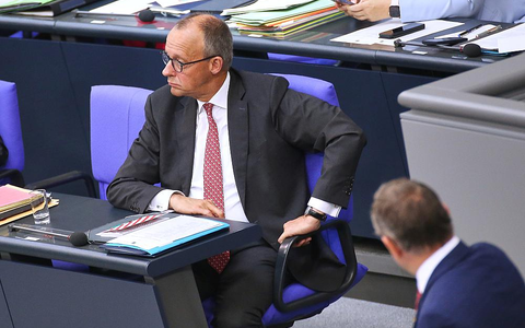 Friedrich Merz und Tino Chrupalla am 17.09.2025 - Foto: über dts Nachrichtenagentur