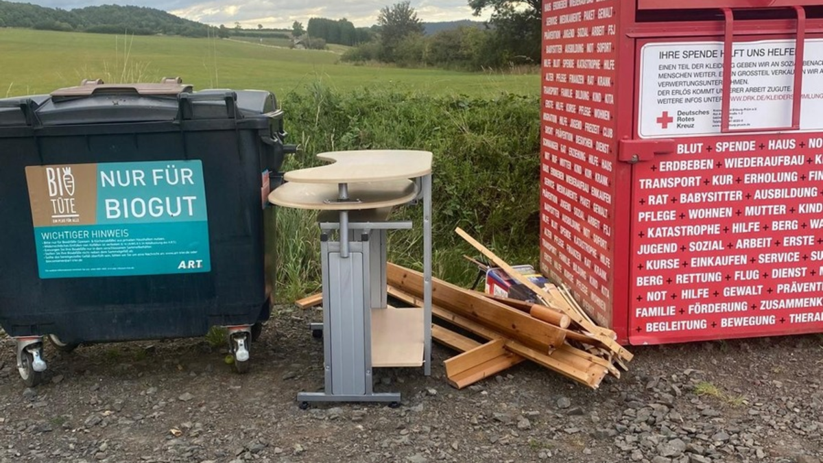 POL-PDWIL: Illegale Entsorgung von Abfall in Büdesheim - Foto: presseportal.de