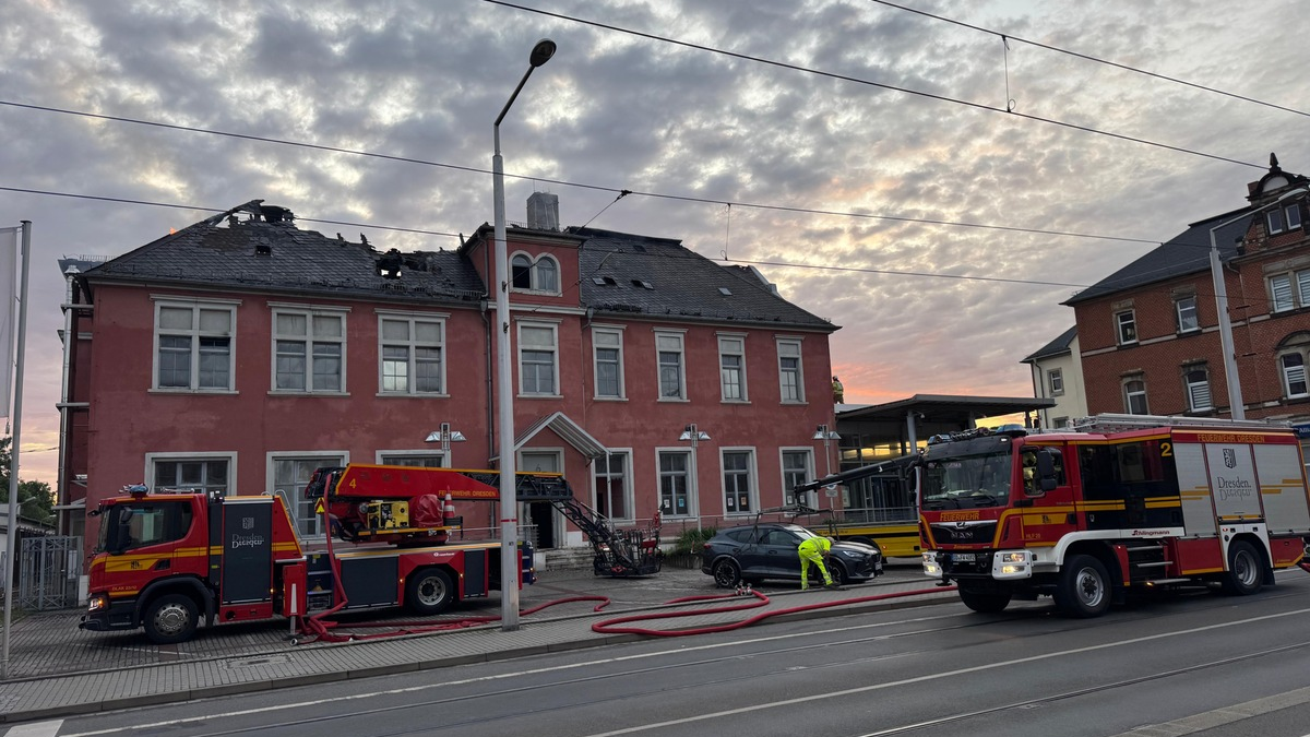 FW Dresden: Informationen zum Einsatzgeschehen von Feuerwehr und Rettungsdienst in der Landeshauptstadt Dresden vom 17. September 2025 - Foto: presseportal.de