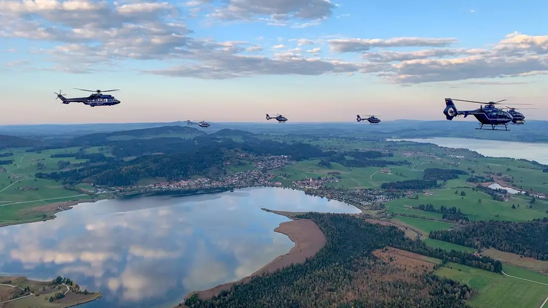 BPOL NRW: Ausbildungslehrgang startet zur bundesweiten fliegerisch taktischen Übung - Bild: presseportal.de