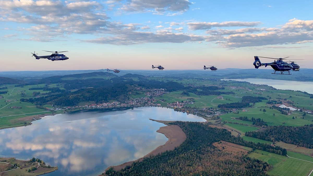 BPOL NRW: Ausbildungslehrgang startet zur bundesweiten fliegerisch taktischen Übung - Foto: presseportal.de