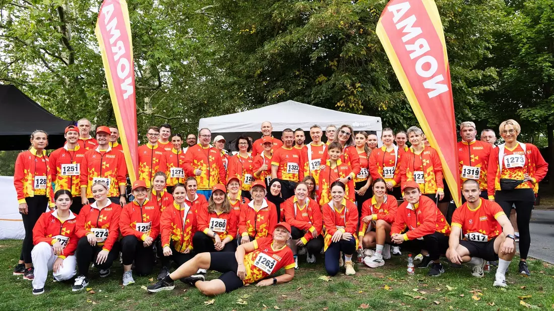 Starke Teamleistung: Über 80 NORMA-Mitarbeitende beim 15. Fürther Firmenlauf am Start / Fränkischer Discounter zeigt erneut sportlichen Einsatz - Bild: presseportal.de