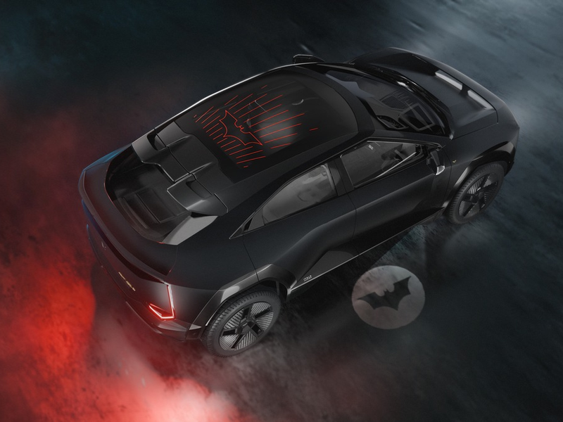 Webasto entwickelt Panoramadach mit Superhelden-Logo für limitierte Sonderedition - Foto: presseportal.de