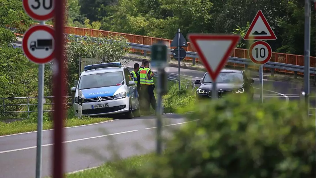 Verkehrskontrolle an der Grenze zu Polen (Archiv) - Bild: über dts Nachrichtenagentur