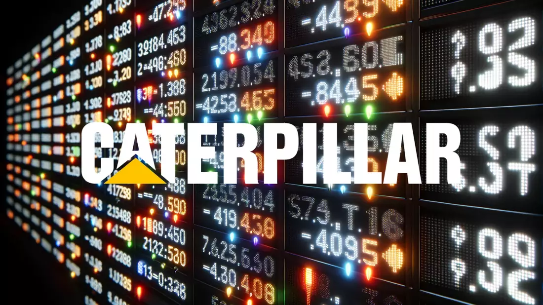 Caterpillar Stock: Record Run Faces Mounting Headwinds Illustration mit AI erstellt übermittelt durch boerse-global.de