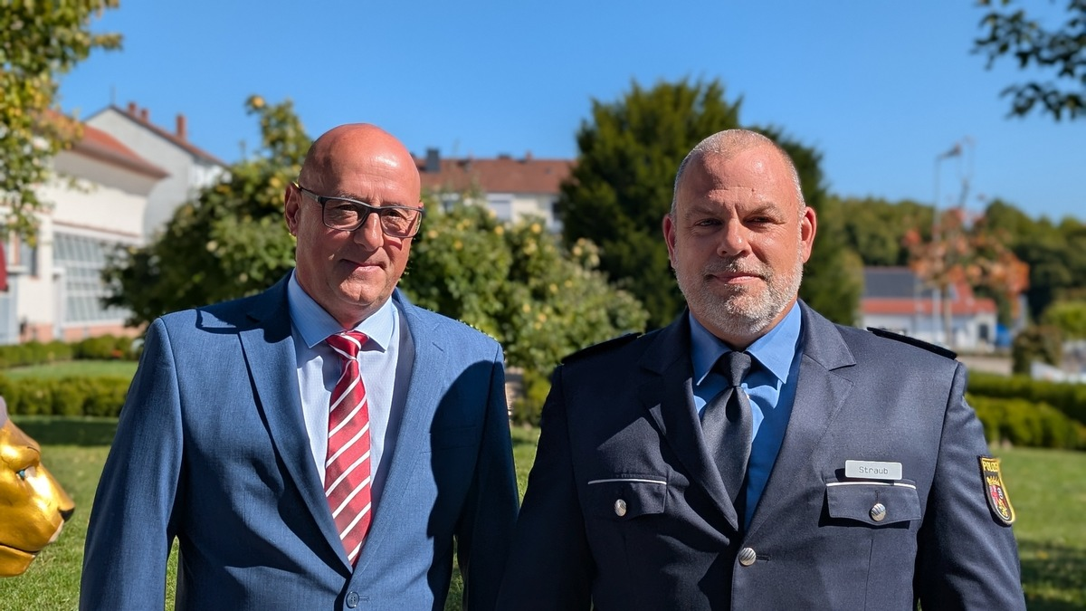 POL-PPMZ: Verabschiedung des Leiters der Polizeiinspektion Kirchheimbolanden - Foto: presseportal.de