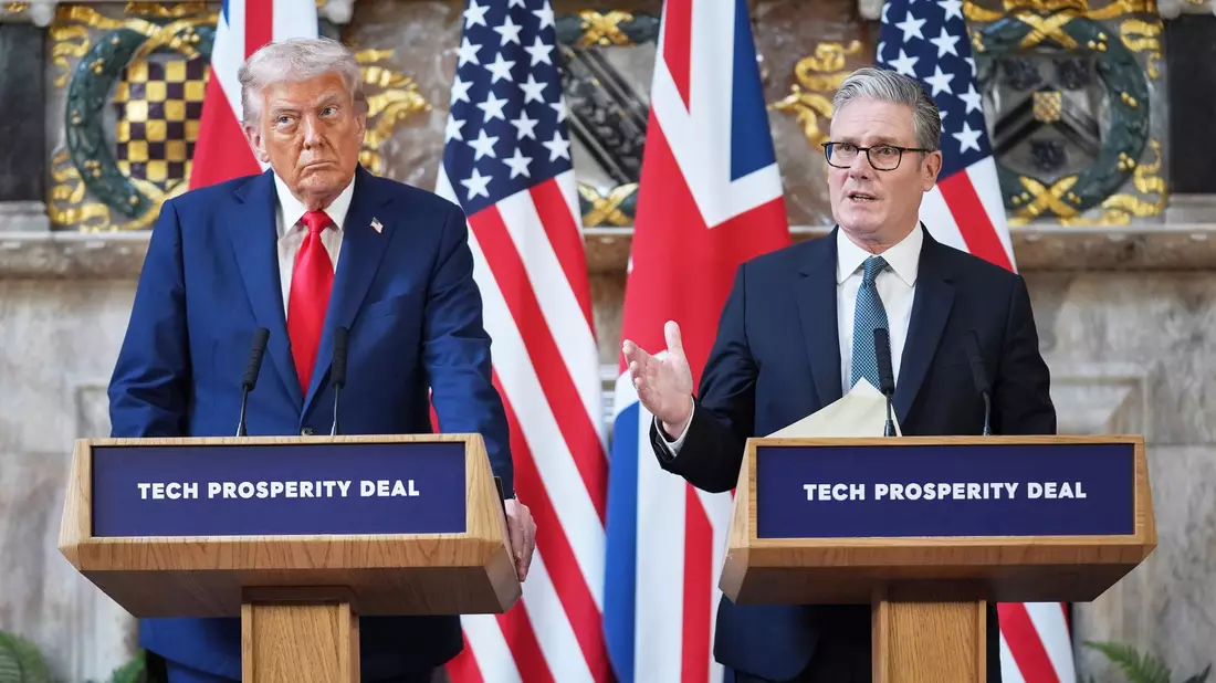 Großbritannien und die USA sind in der Frage nicht einer Meinung. - Bild: Evan Vucci/AP/dpa