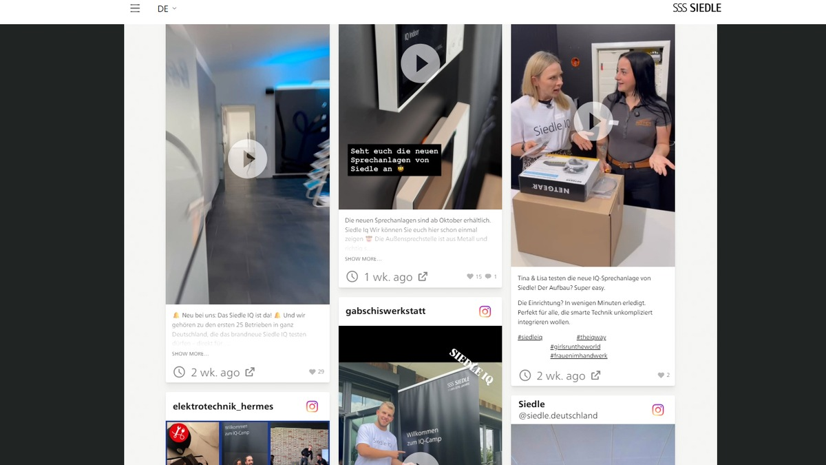 Smarte Technik trifft Praxis / Siedle kooperiert mit Elektro-Influencern - Foto: presseportal.de