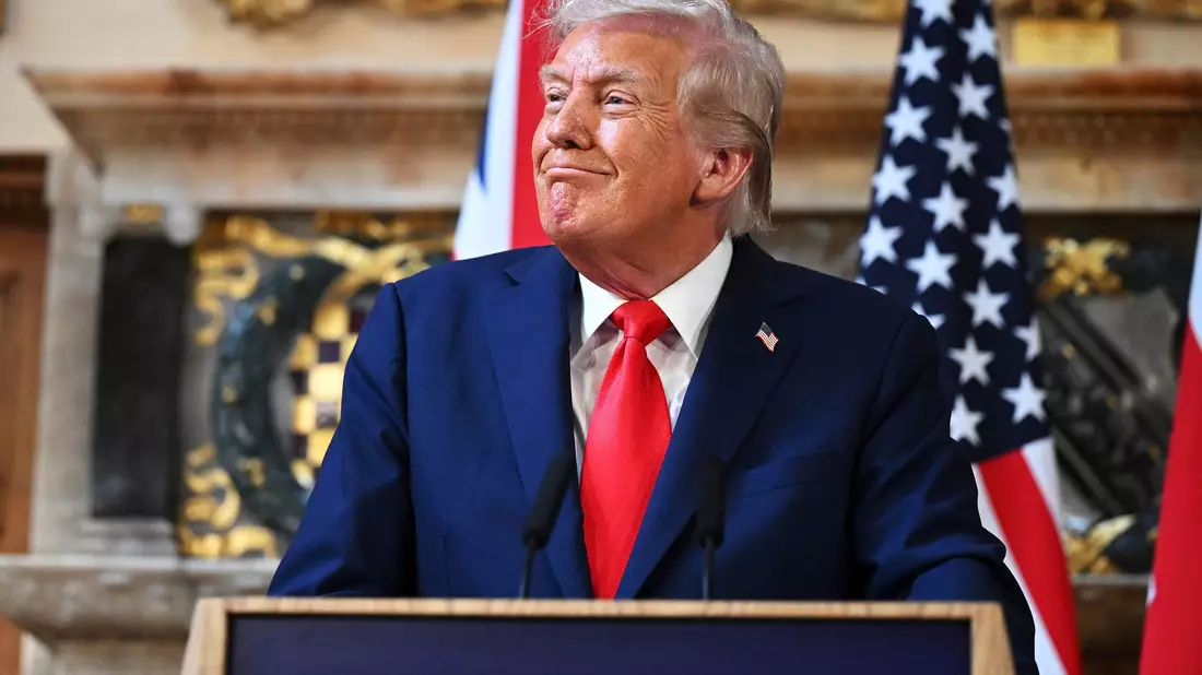 Das britische Königshaus hofierte den US-Präsidenten. - Bild: Leon Neal/POOL Pool Getty Images/AP/dpa