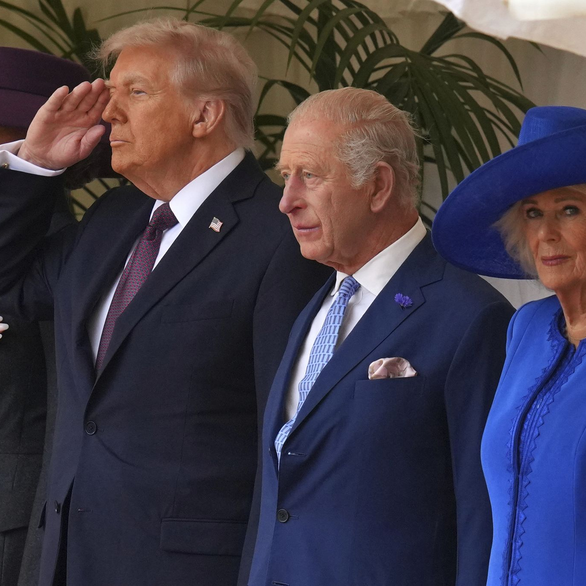 Trump und der König: Der US-Präsident bezeichnet Charles als Freund. - Foto: Kirsty Wigglesworth/PA Wire/dpa