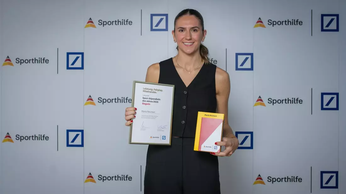 Basketball-Olympiasiegerin Marie Reichert ist Sport-Stipendiatin des Jahres 2025 - Bild: presseportal.de
