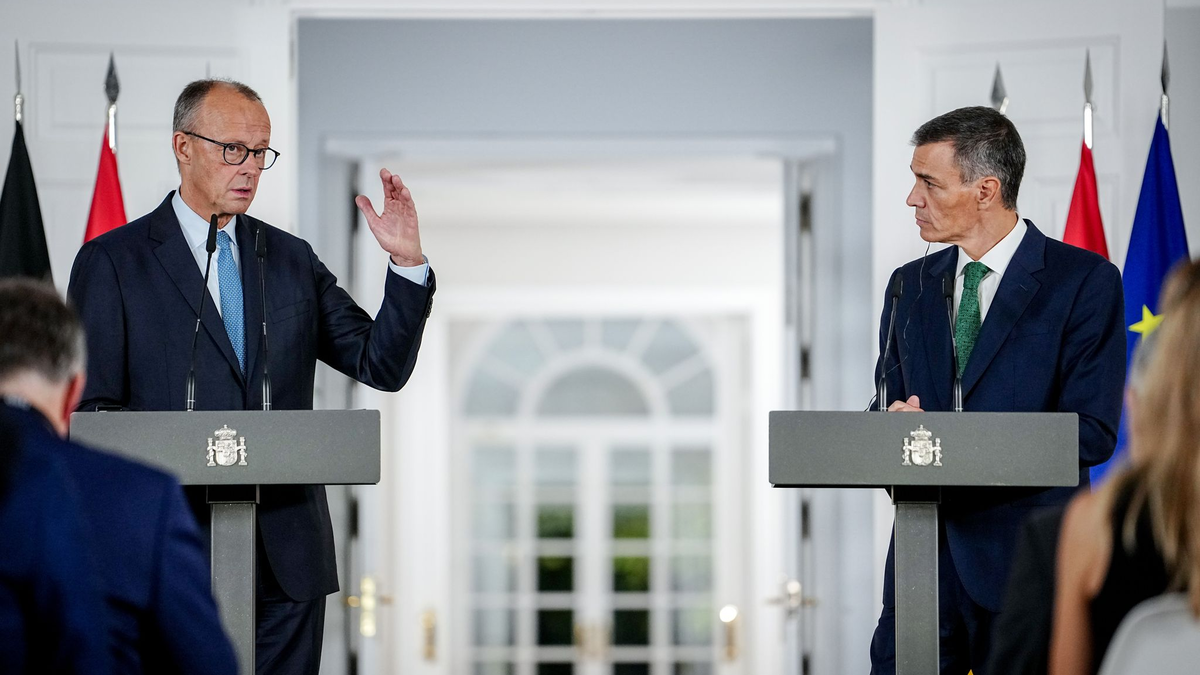 Die Bundesregierung will sich bis zum EU-Gipfel Anfang Oktober zu dem Vorstoß von von der Leyen für Sanktionen gegen Israel positionieren. - Foto: Kay Nietfeld/dpa