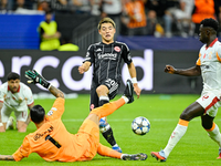 Brachte Eintracht Frankfurt in Führung: Can Uzun. - Foto: Uwe Anspach/dpa