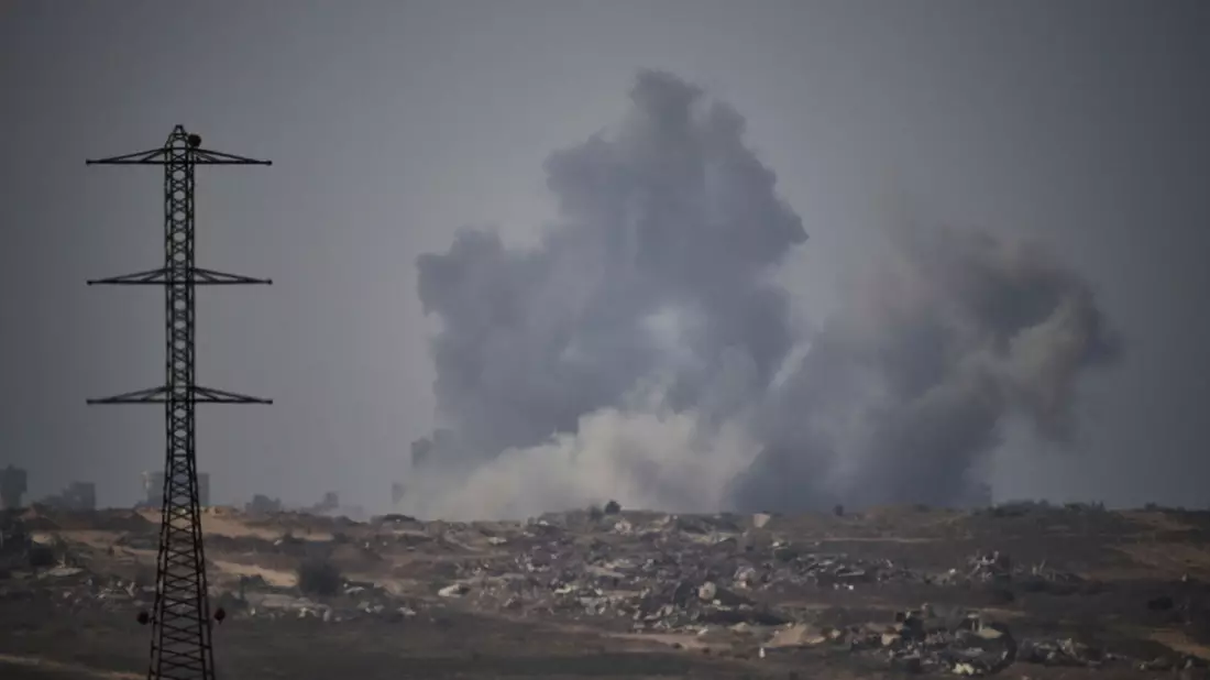 Auch in anderen Gebieten des Gazastreifens gehen die Kämpfe weiter. (Archivbild)   - Bild: Leo Correa/AP/dpa