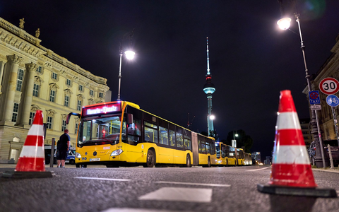 Eine Weltkriegsbombe wurde nahe der Fischerinsel in Berlin gefunden. Sie stellte sich als ungefÀhrlich heraus. - Foto: Michael Ukas/dpa Eine Weltkriegsbombe wurde nahe der Fischerinsel in Berlin gefunden. Sie stellte sich als ungefÀhrlich heraus. - Foto: Michael Ukas/dpa