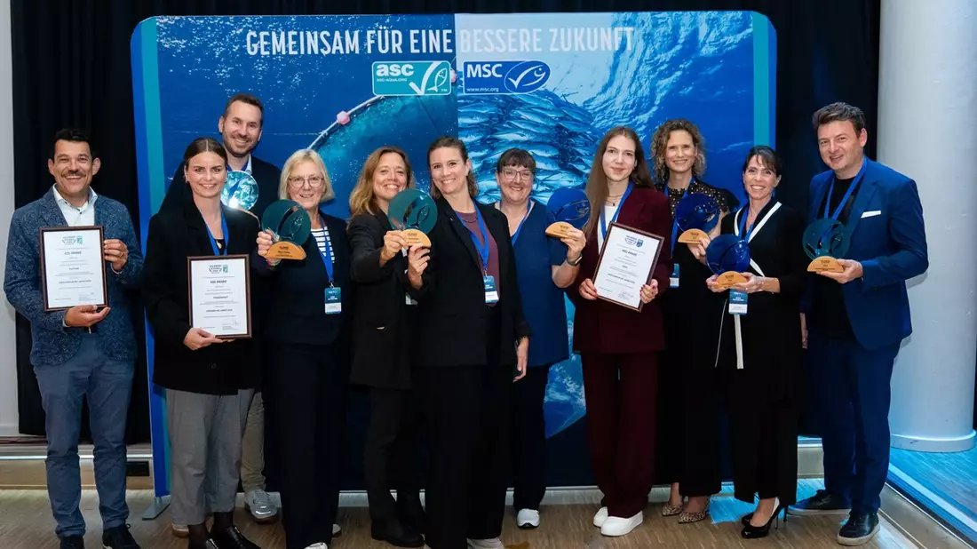 ASC & MSC Awards Deutschland 2025: Erstmalige Auszeichnung für besonderes Engagement in nachhaltiger Fischerei und verantwortungsvoller Aquakultur - Bild: presseportal.de