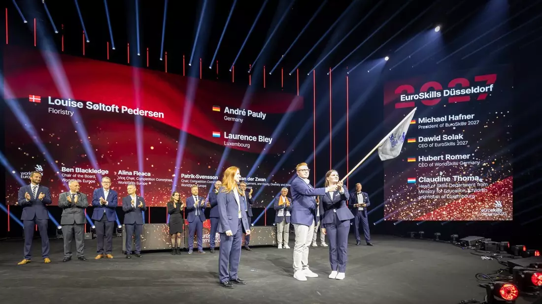 EuroSkills Düsseldorf 2027: Countdown für 10. Europameisterschaft der Berufe gestartet - Bild: presseportal.de