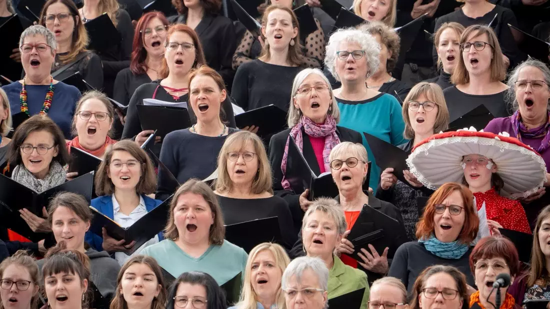 Im Jahr der Stimme: MDR Klassik startet neue Mitsingaktion zusammen mit Theatern der Region – Auftakt in Erfurt - Bild: presseportal.de