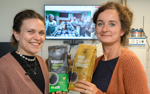 GEPA-Bio-Röstkaffee: So vielfältig schmeckt Fairness / Virtuelles Coffee Cupping bei der GEPA und in Peru mit Kaffee-Partnern Sol y Café und Norandino - Foto: presseportal.de