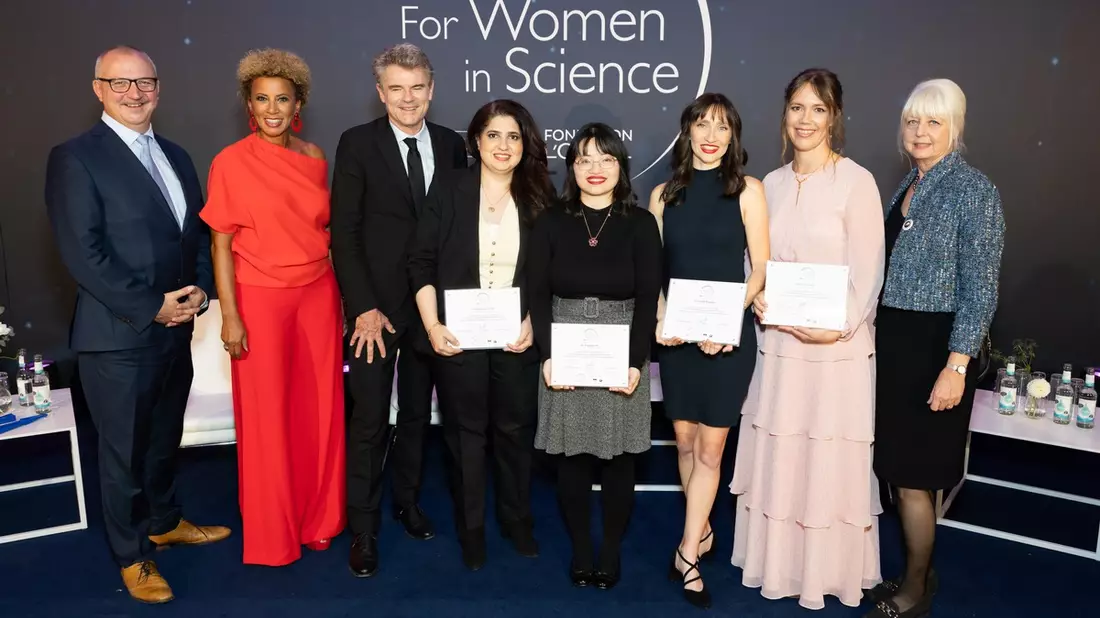 For Women in Science 2025: Vier Wissenschaftlerinnen für exzellente Forschung ausgezeichnet - Bild: presseportal.de