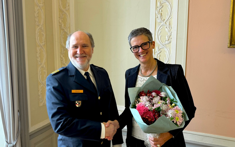 POL-MFR: (899) Amtswechsel bei der Kriminalpolizei Ansbach - Kriminaldirektorin Cora Miguletz übernimmt die Leitung - Foto: presseportal.de