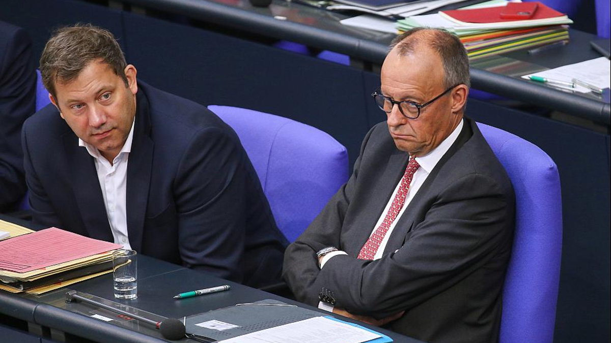 Lars Klingbeil und Friedrich Merz am 17.09.2025 - Foto: über dts Nachrichtenagentur