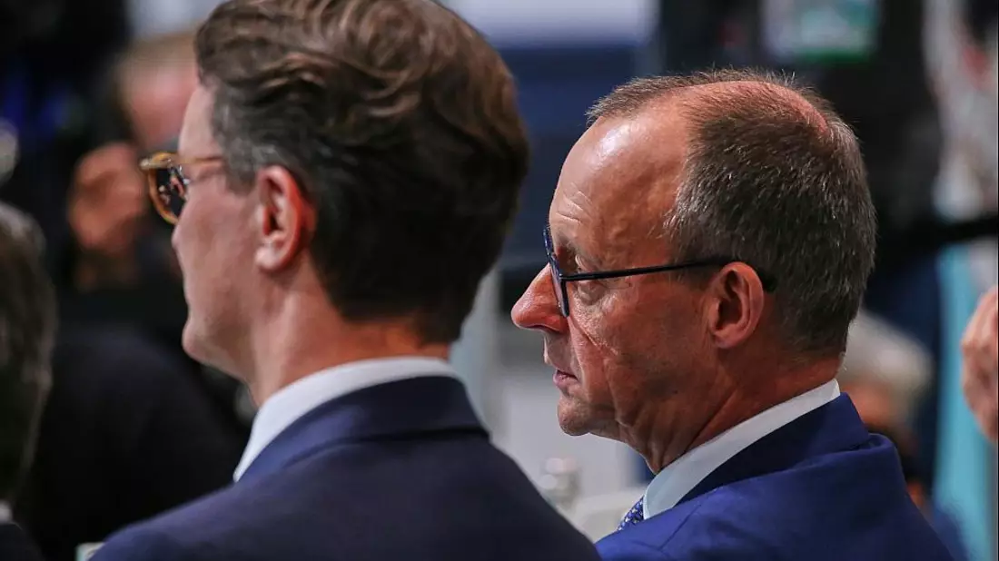 Hendrik Wüst und Friedrich Merz (Archiv) - Bild: über dts Nachrichtenagentur