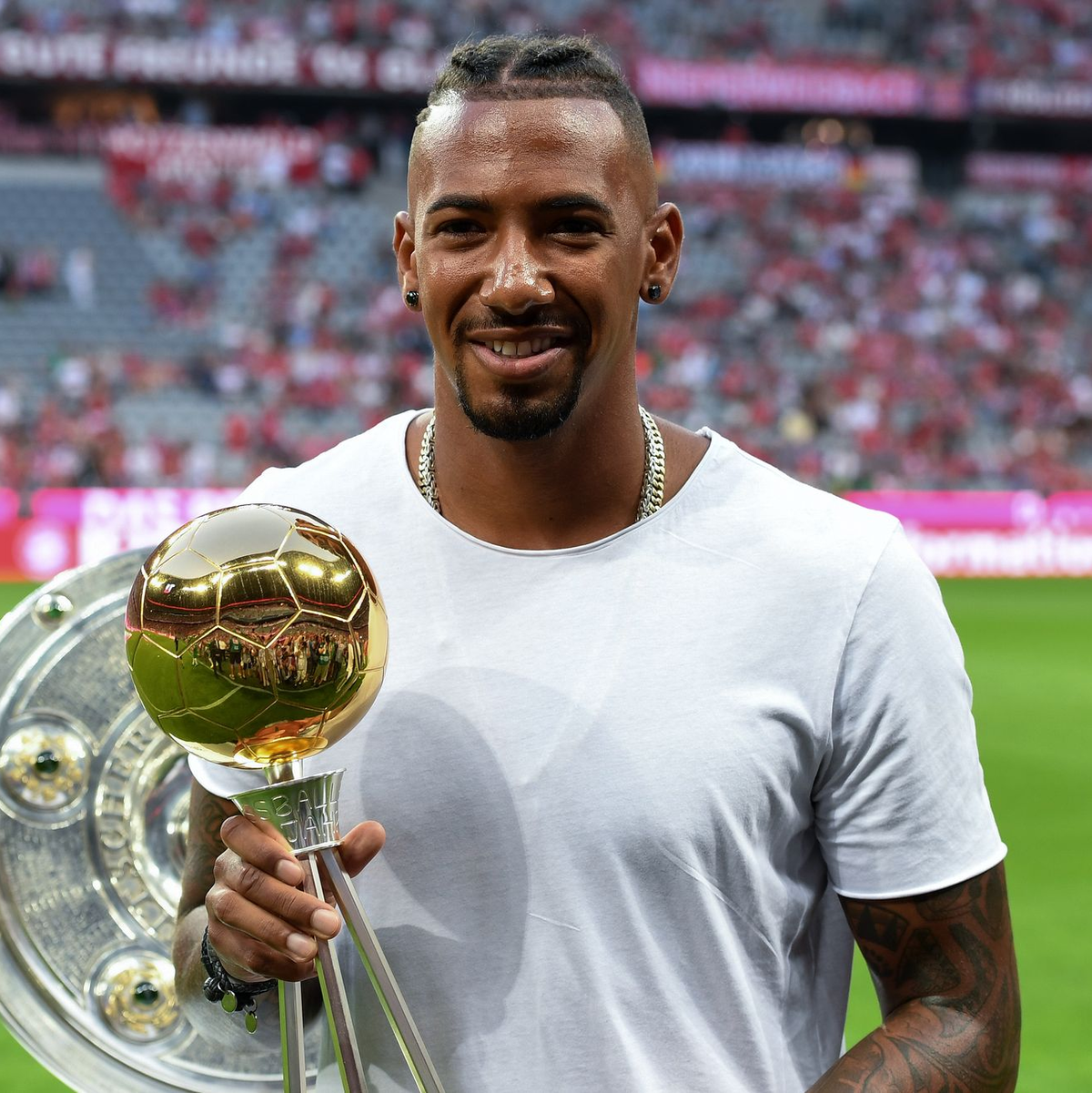 Jérôme Boateng hat in seiner Karriere viele Trophäen gewonnen. - Foto: Sven Hoppe/dpa