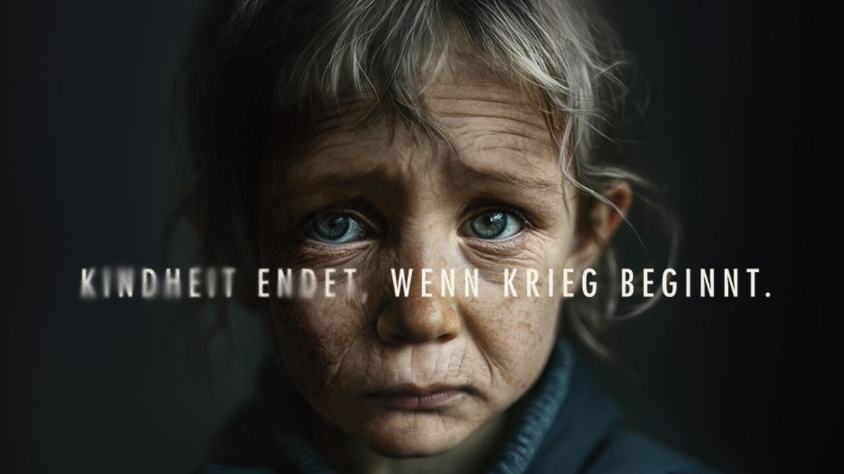 Kindheit endet, wenn Krieg beginnt / Zum Weltkindertag: Psychologische Hilfe für die ukrainischen Kinder, um die Schrecken des Krieges zu bewältigen - Foto: presseportal.de