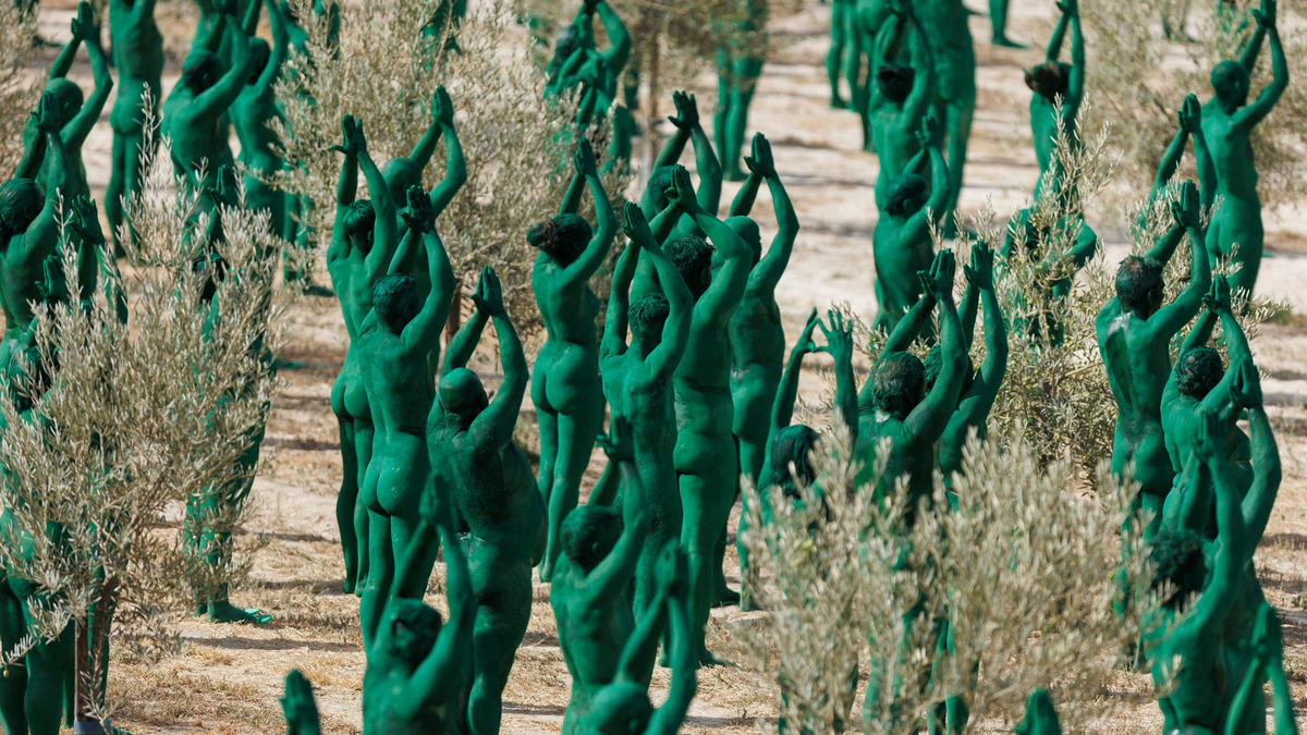 Tunick engagiert nach eigenen Worten keine Profi-Models. - Foto: Álex Cámara/EUROPA PRESS/dpa