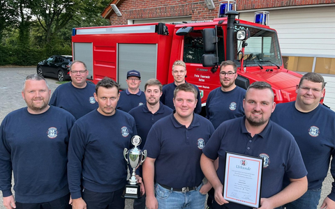 FW-OLL: Erfolgreicher Regionalentscheid in Messingen - Feuerwehr Dingstede erreicht zweiten Platz und qualifiziert sich für den Landesentscheid - Foto: presseportal.de
