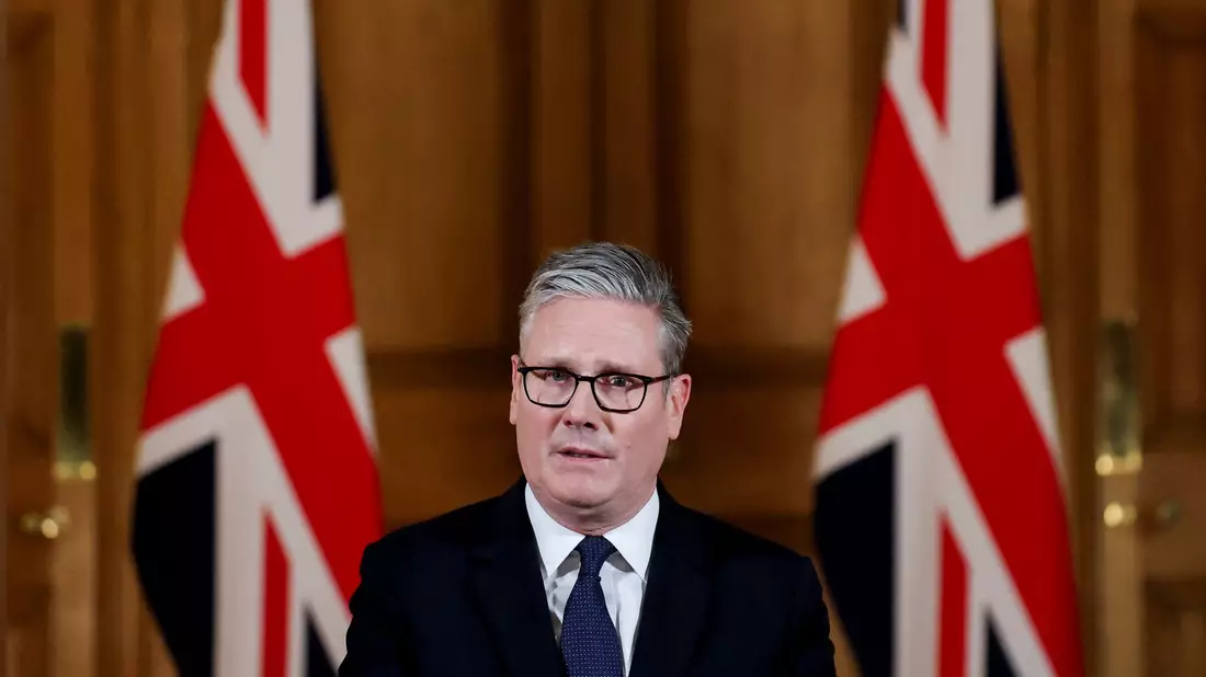 Großbritannien erkennt einen palästinensischen Staat an. - Bild: Toby Melville/Pool Reuters/AP/dpa