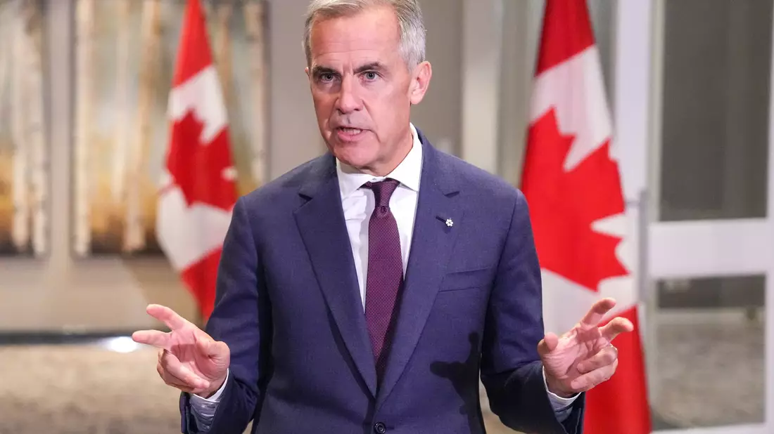 Auch Kanadas Premier Carney gab die Anerkennung eines Staates Palästina durch sein Land bekannt. (Archivbild) - Bild: Chris Young/The Canadian Press via AP/dpa