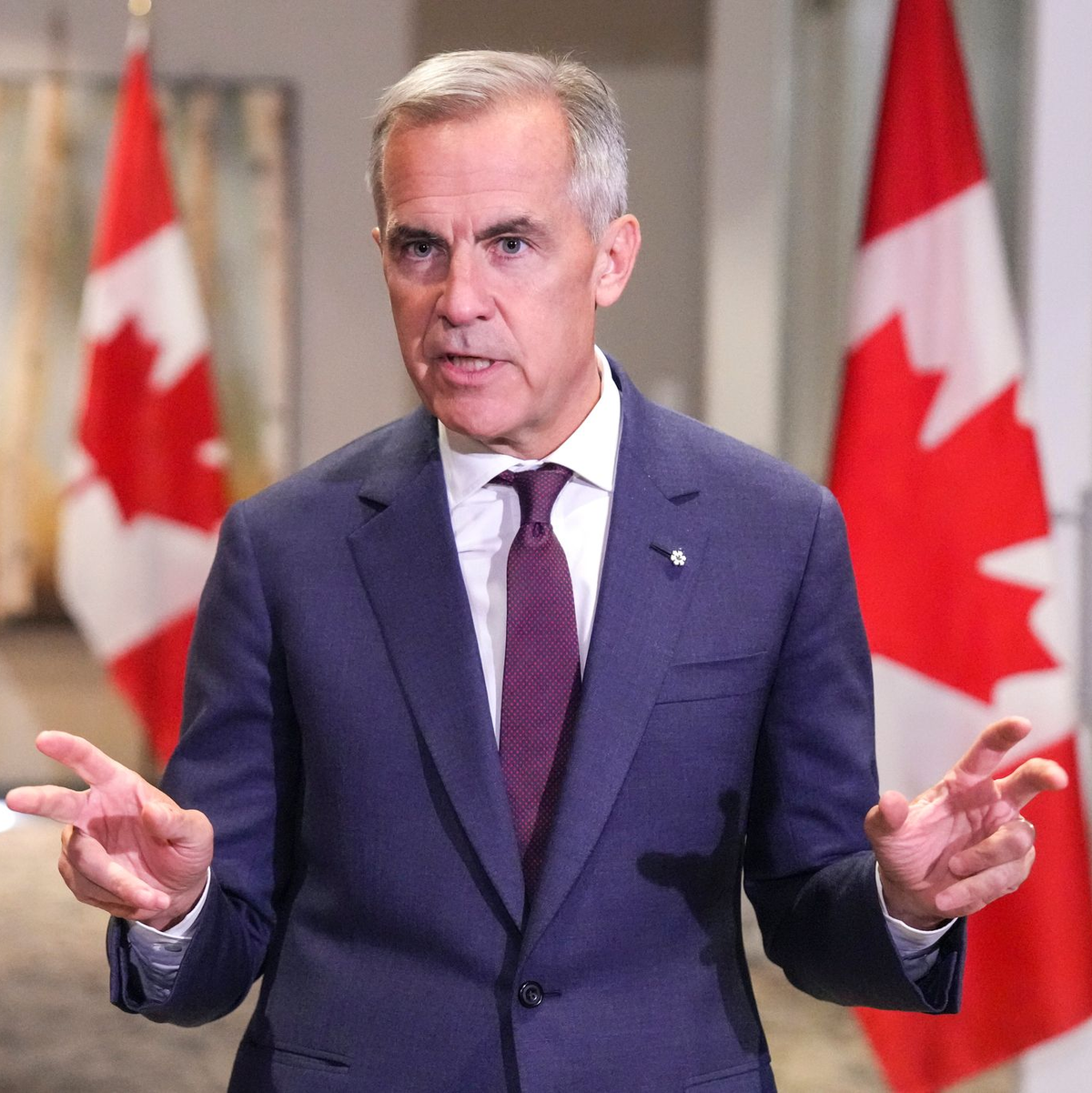 Auch Kanadas Premier Carney gab die Anerkennung eines Staates Palästina durch sein Land bekannt. (Archivbild) - Foto: Chris Young/The Canadian Press via AP/dpa
