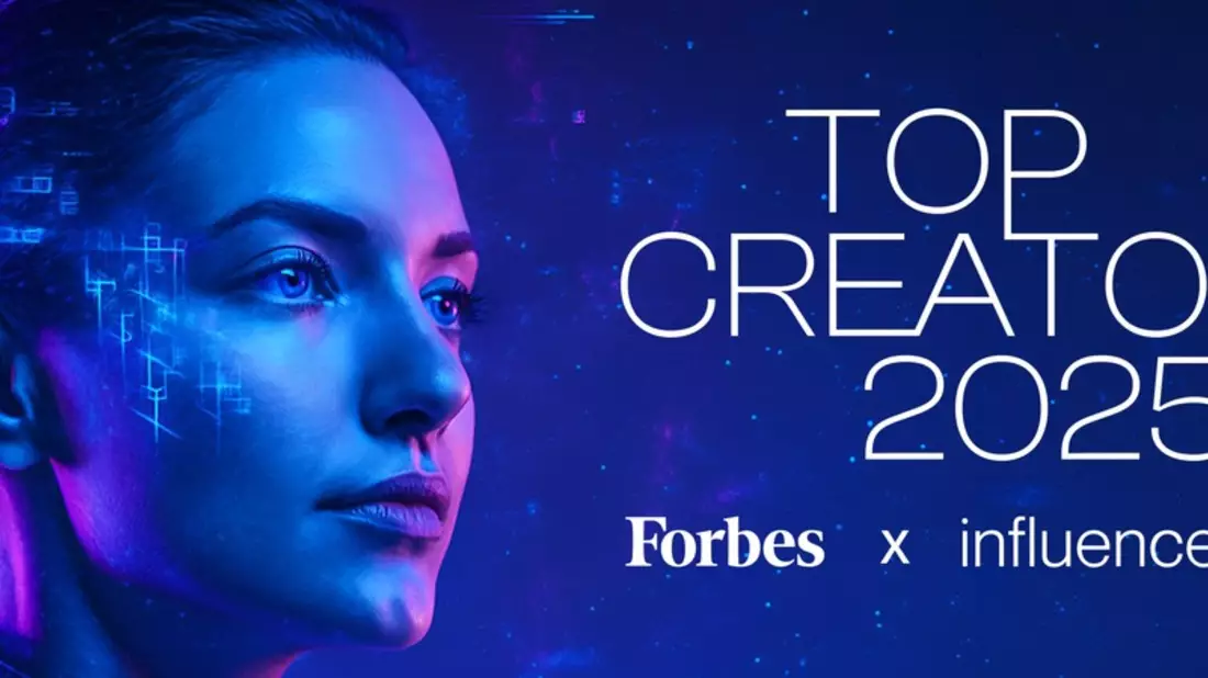 Forbes Top Creators 2025: Die erfolgreichsten Social-Media-Persönlichkeiten im deutschsprachigen Raum - Bild: presseportal.de
