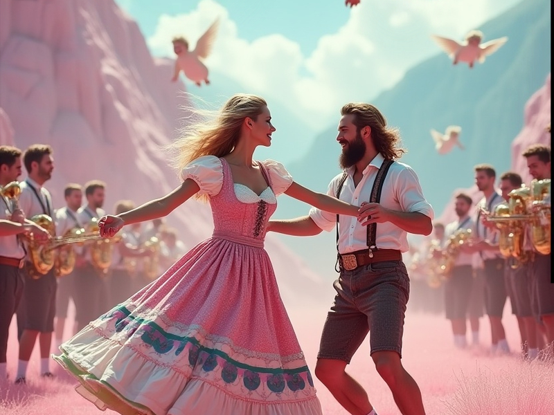 Heidi Oktoberfest-Kitsch - Foto: Pressetherapeut über pressetext.de