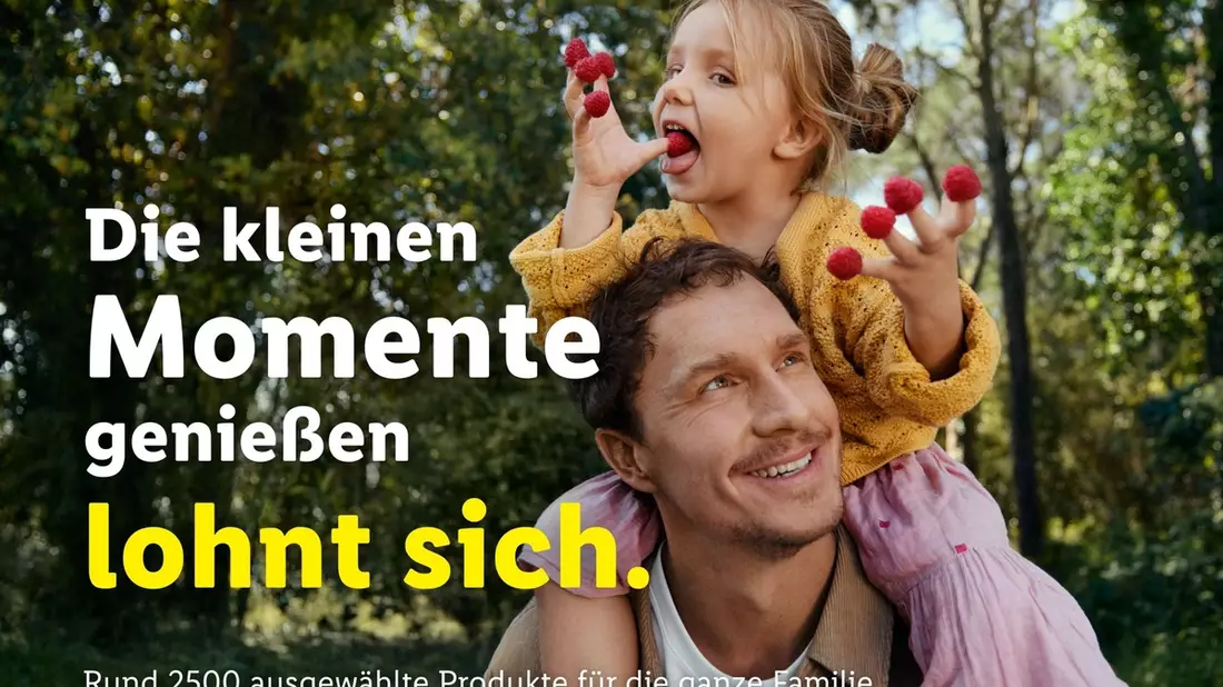 Lidl startet internationale Kampagne Lidl lohnt sich. mit einer klaren Botschaft an die Menschen - Bild: presseportal.de
