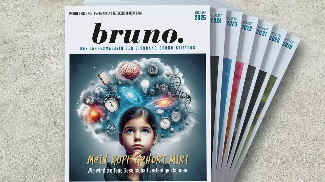 Ist der Humanismus noch zu retten? / Das aktuelle bruno.-Magazin beleuchtet den Widerstand gegen kollektive Identitätsideologien - Bild: presseportal.de