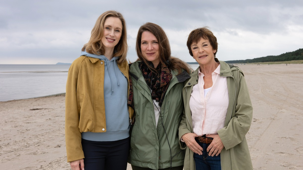 „Der Usedom-Krimi“: Dreharbeiten für neue Folge mit Katrin Sass, Till Firit und Rikke Lylloff - Foto: presseportal.de