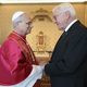 Steinmeier reiste mit seiner Ehefrau zum Pontifex.  - Foto: Vatican Media/IPA via ZUMA Press/dpa