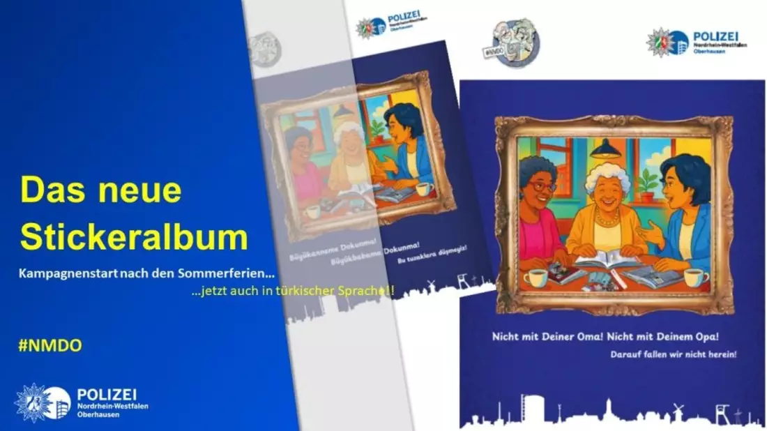 POL-OB: Wir kleben den Kriminellen einen - Drittes #NMDO-Stickeralbum liegt bereit - Bild: presseportal.de
